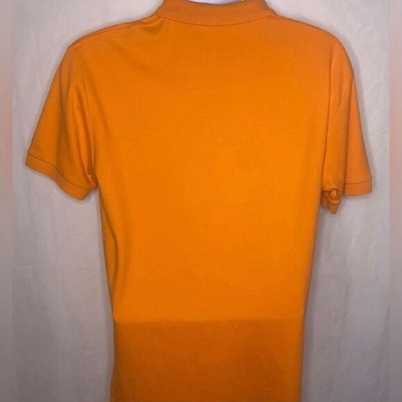 RALPH LAUREN SHORT SLEEVE
ORANGE POLO SHIRT Size S - Picture 2 of 4